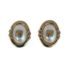 A pair of Vintage Givenchy Earrings with Faux Pearl