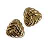 Vintage Christian Dior Love Knot Clip Earrings