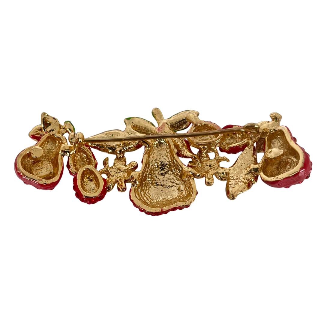 A Butler & Wilson Pears Brooch