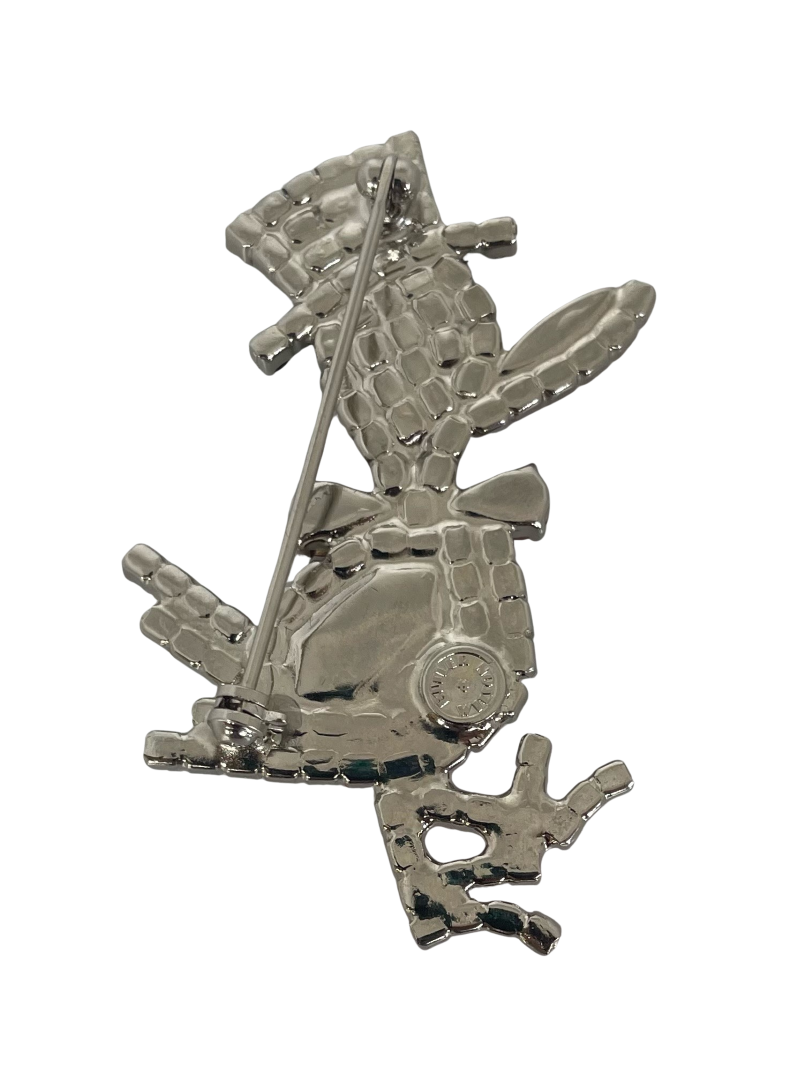 A Vintage Butler & Wilson Vintage Duckling in Top Hat Brooch