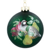 Partridge in a Pear Tree Bauble - Antique Green