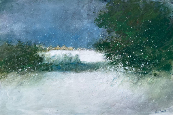 First Snow at Blenheim, A Watercolour Painting by Artist Rod Craig ...