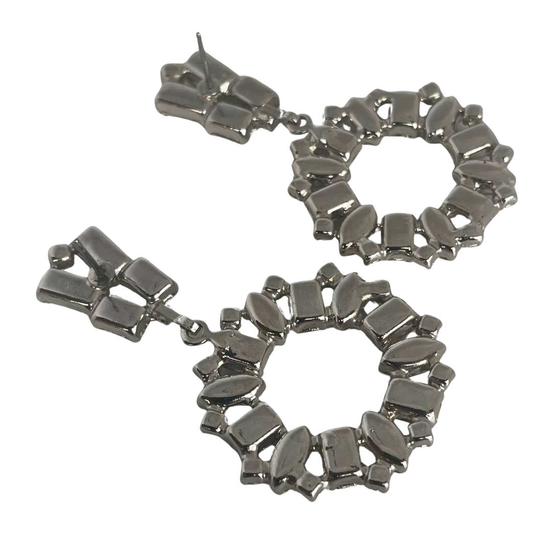 A Pair of  Vintage Statement Earrings For Pierced Ears