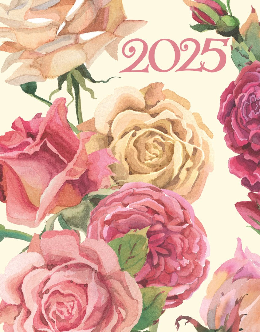 Emma Bridgewater Roses A5 De Luxe Diary 2025