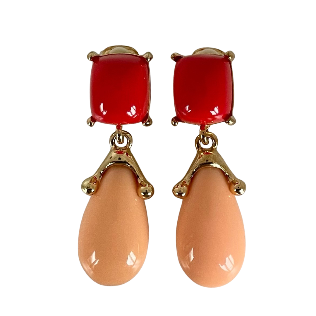 Kenneth Jay Lane Drop Clip Earrings