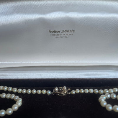 Vintage Graduated Cultured Pearl Necklace - Opera Length