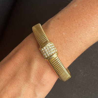 Vintage Christian Dior Flexible Bracelet, 1980s