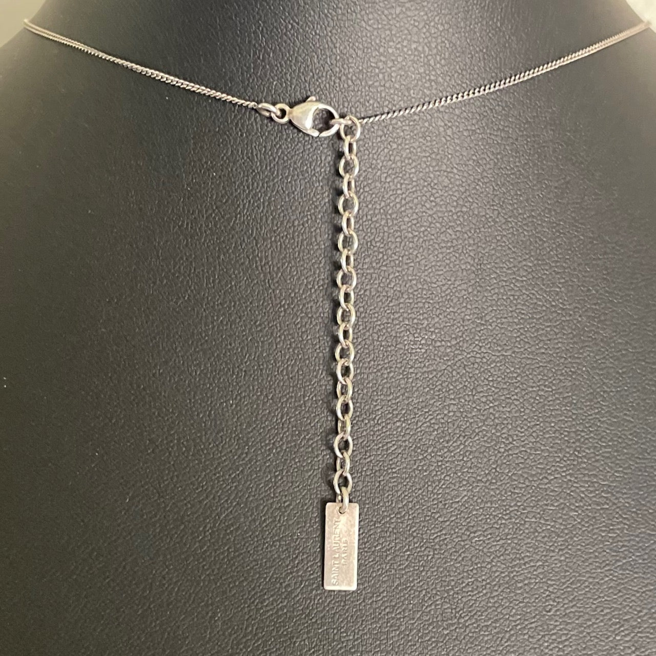 A Vintage Yves Saint Laurent Dove of Peace Long Necklace