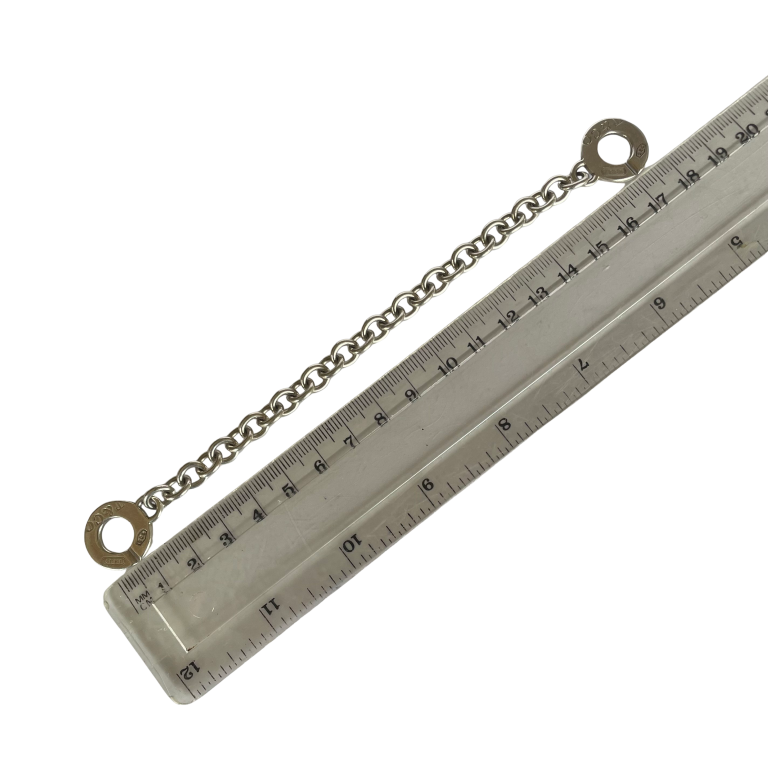 Vintage Tiffany & Co. 1837 Sterling Silver Interlocking Circle Bracelet