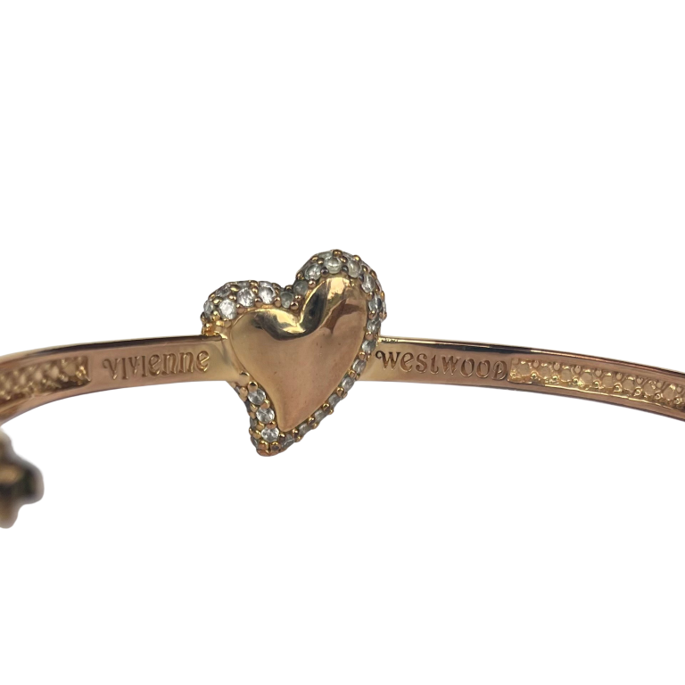 Vivienne Westwood Cupid Heart and Arrow Bangle