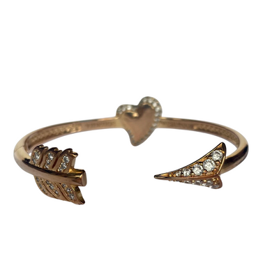 Vivienne Westwood Cupid Heart and Arrow Bangle