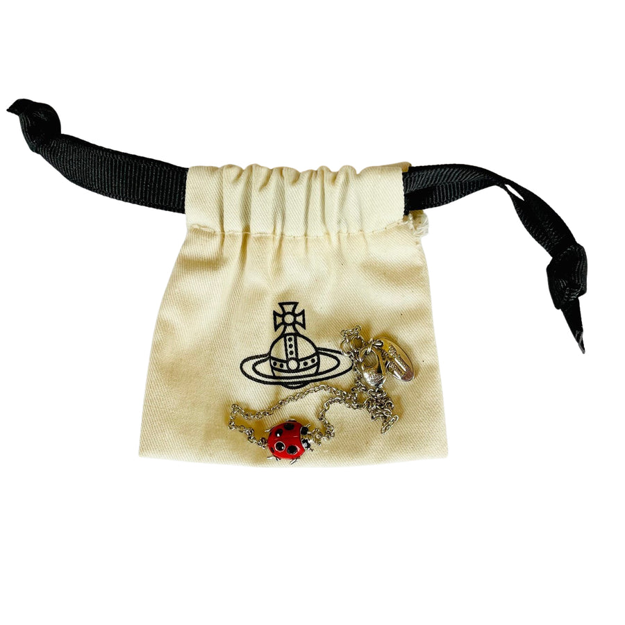 Vivienne Westwood Ladybird Bracelet, Silver Tone