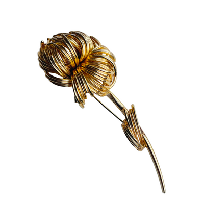 Rare Vintage Christian Dior Flower Brooch, 1960