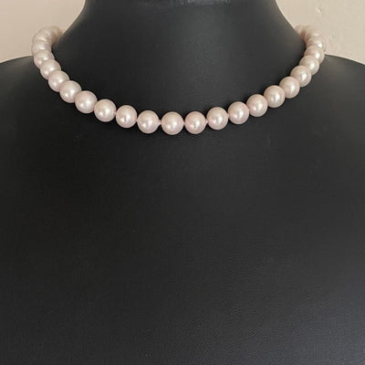 Vintage Christian Dior Perles Necklace – Silver Tone and Crystals, 1980s