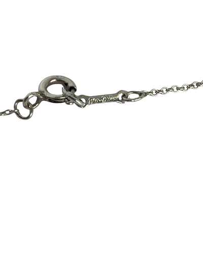 Vintage Tiffany & Co. Paloma Picasso Sterling Silver Daisy Pendant Necklace