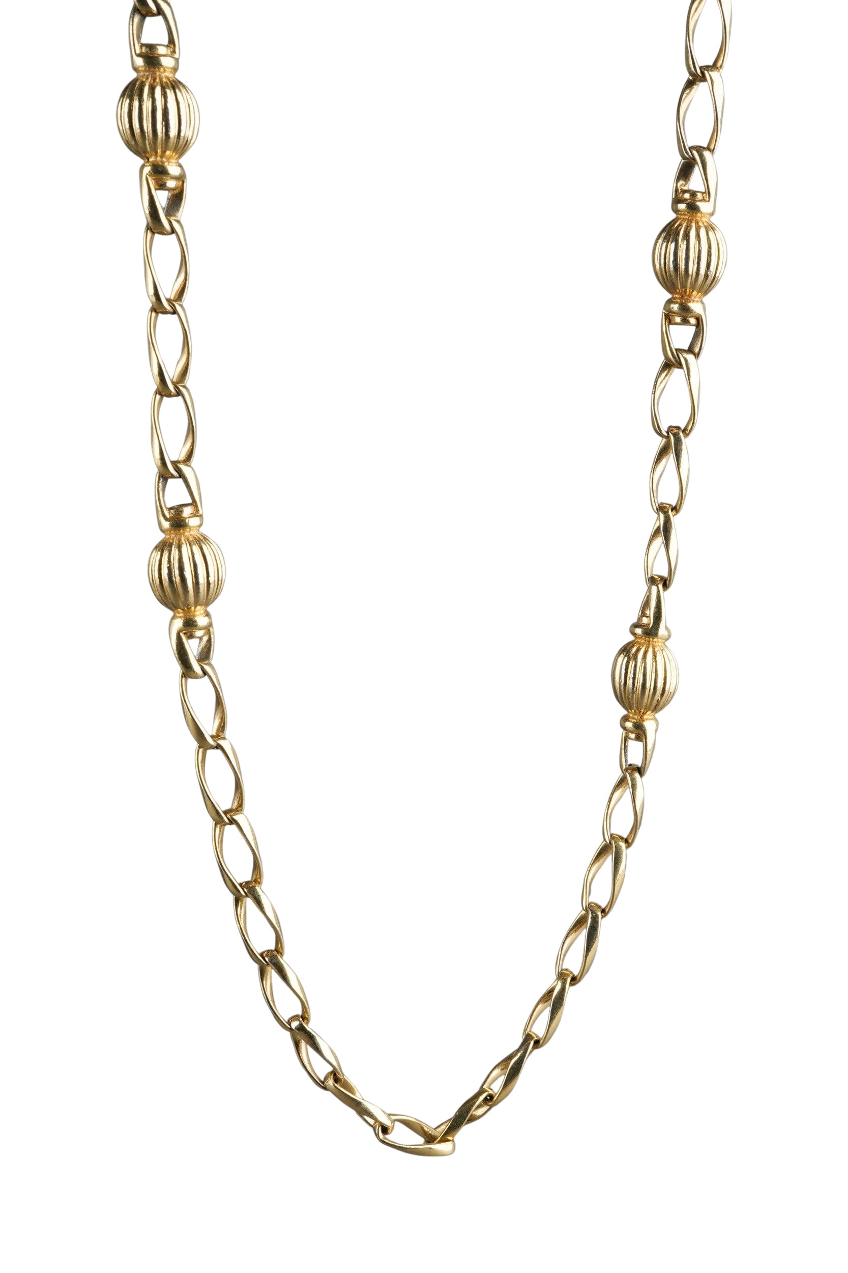 Long gold vintage Christian Dior necklace