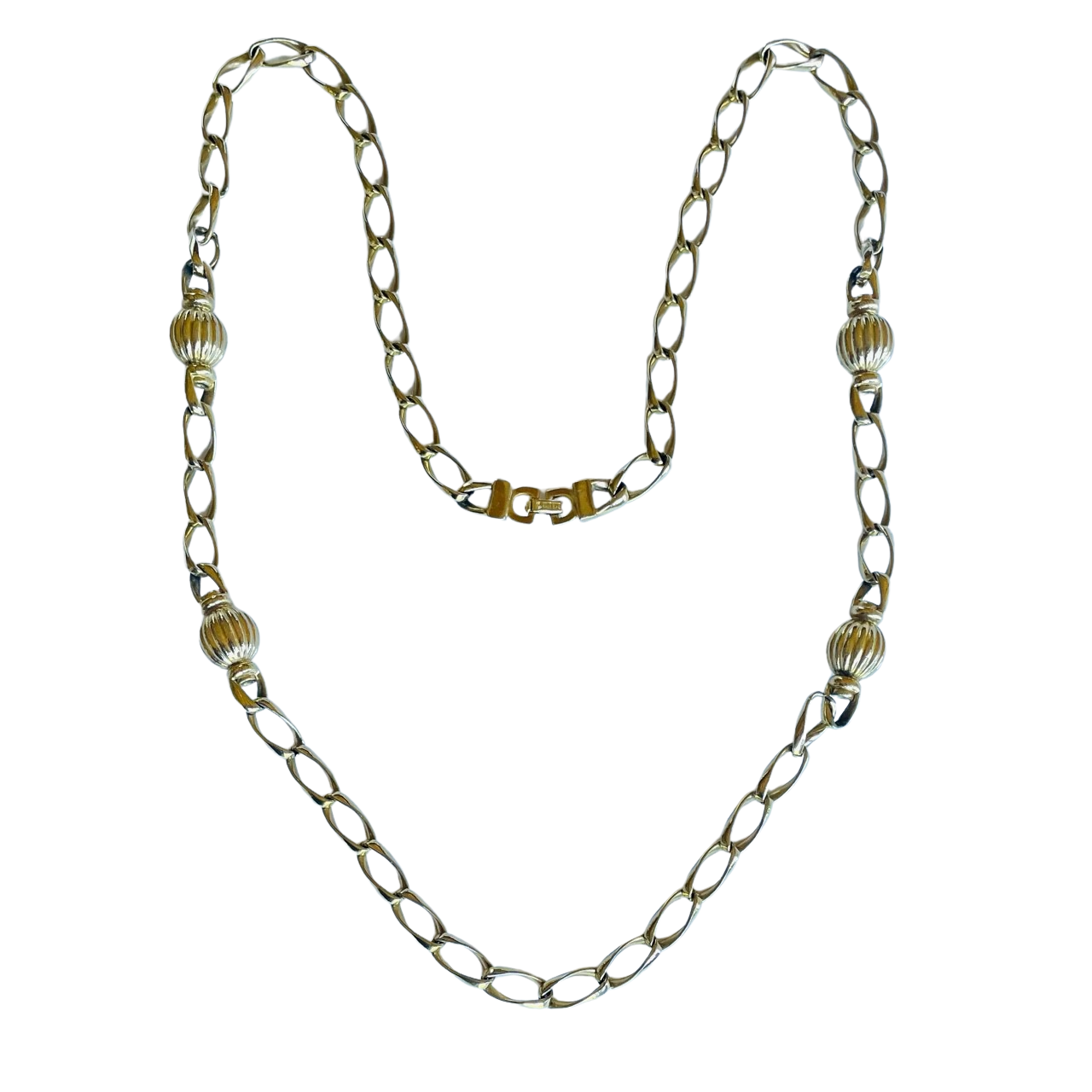 Long gold vintage Christian Dior necklace