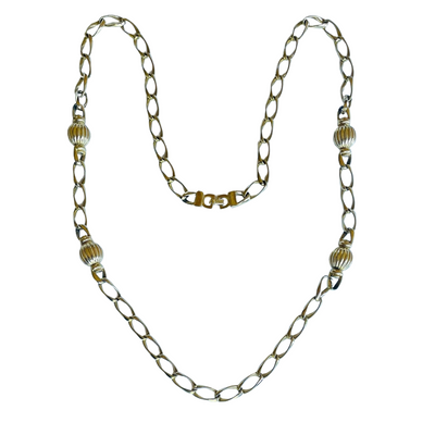 Long gold vintage Christian Dior necklace