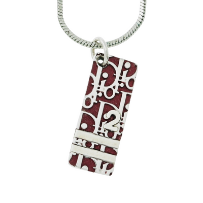 Vintage Christian Dior Trotter Pendant Necklace Y2K, Original Box