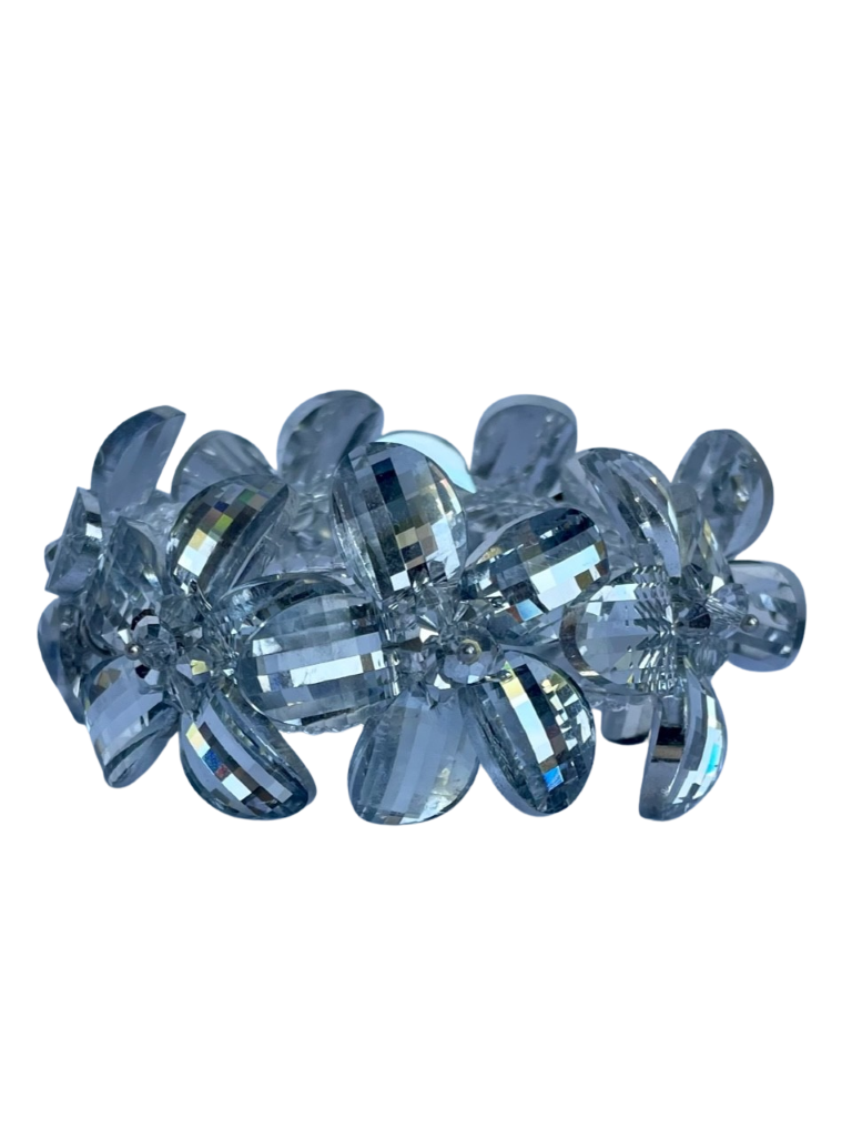 Vintage Butler & Wilson Crystal Flower Bracelet
