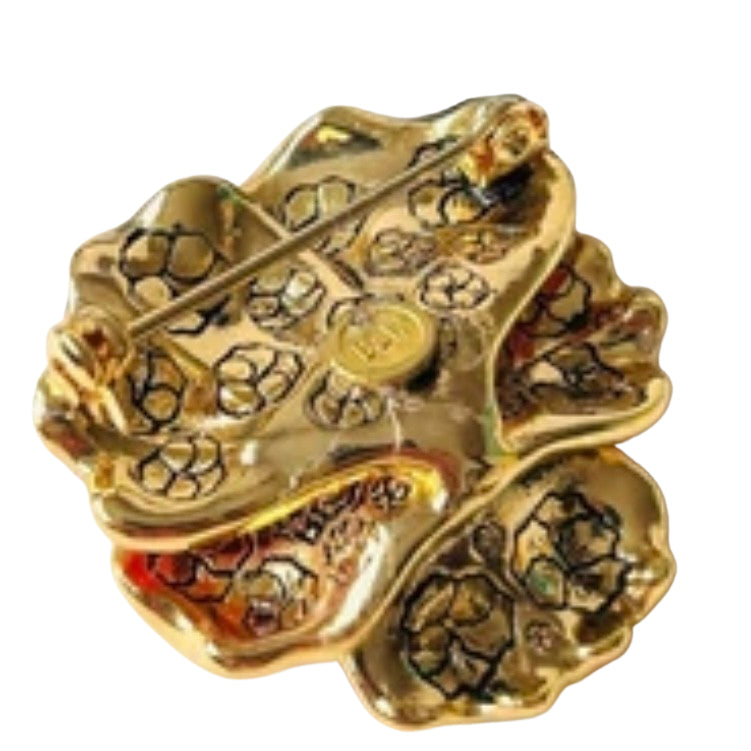 Butler & Wilson Pansy Brooch