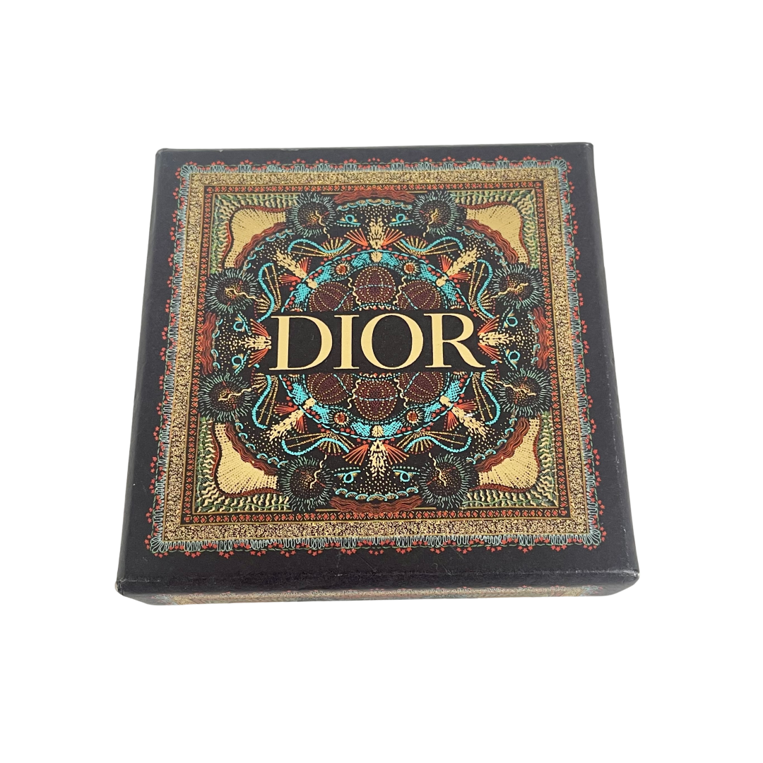 A pair of Dior CD Heart Earrings for Pierced Ears