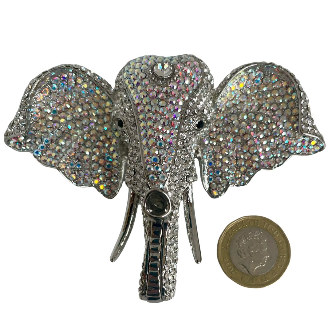 A Butler & Wilson Very Large Elephant Brooch/Pendant