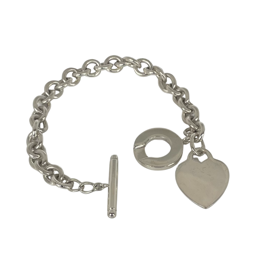 Tiffany toggle 2025 heart bracelet