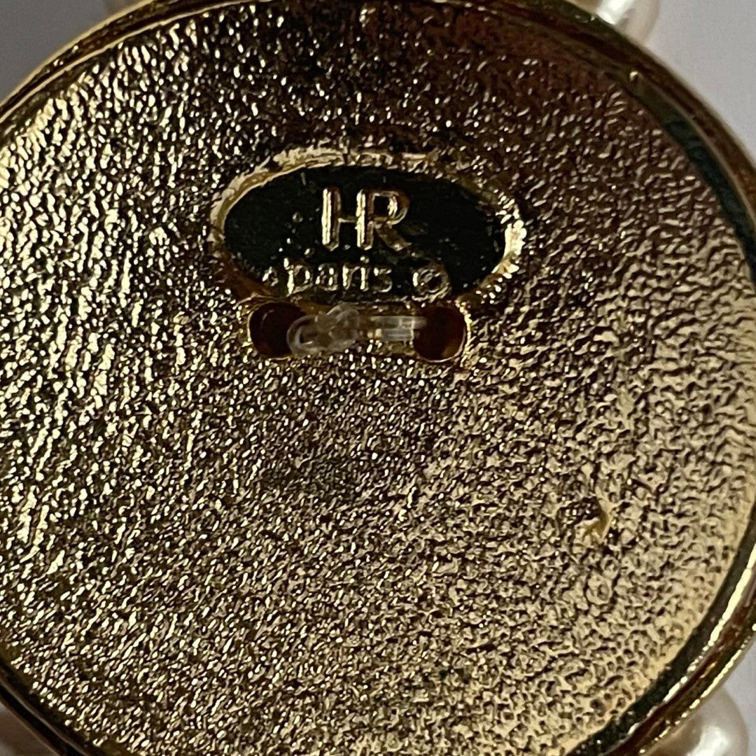 Vintage Helena Rubinstein Faux Pearl Lariat Necklace, 1980s