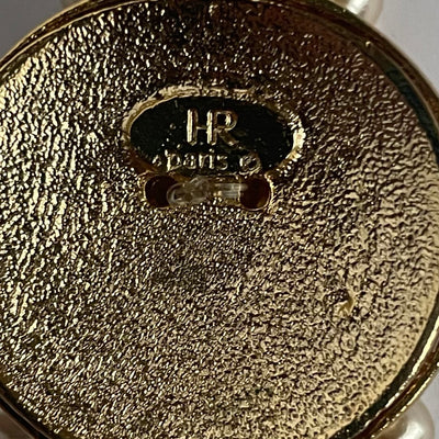 Vintage Helena Rubinstein Faux Pearl Lariat Necklace, 1980s