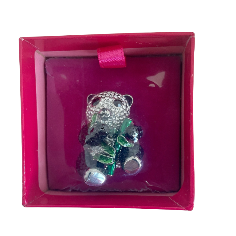 A Butler & Wilson Panda and Bamboo Brooch
