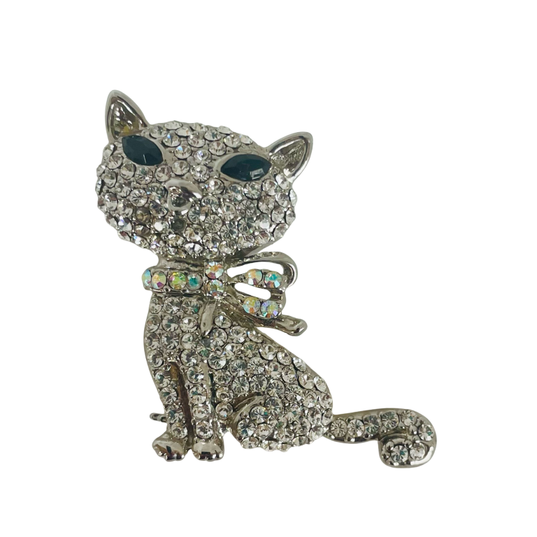 A Vintage Butler & Wilson Cat Brooch