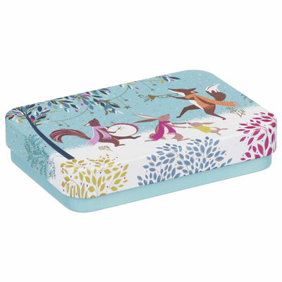Sara Miller Merry Band Tin filled with Mint Imperials