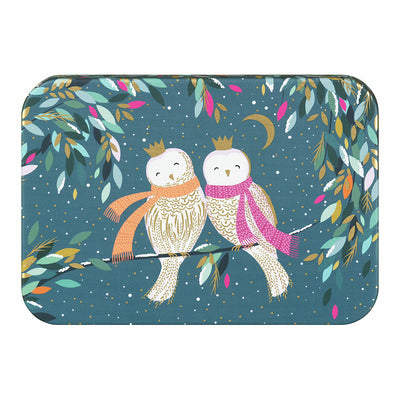 Sara Miller Woodland Tales Owls Tin filled with Mint Imperials
