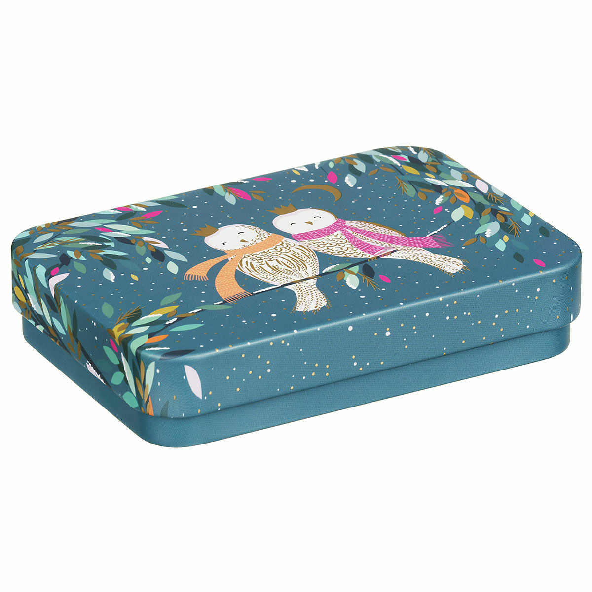 Sara Miller Woodland Tales Owls Tin filled with Mint Imperials