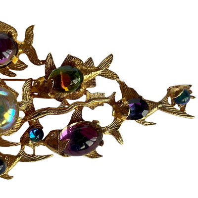 A Rare Vintage Butler & Wilson Large Fish Brooch