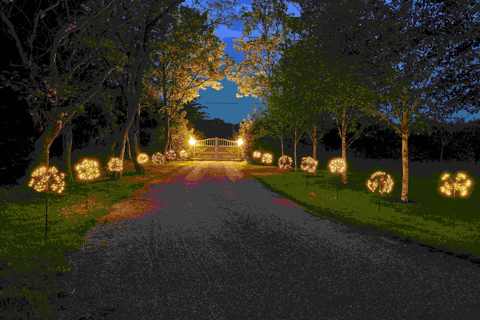 Solar Powered Garden Lights