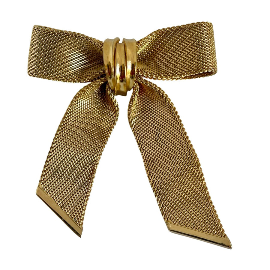 A Christian Dior Vintage Bow Brooch Dated 1968
