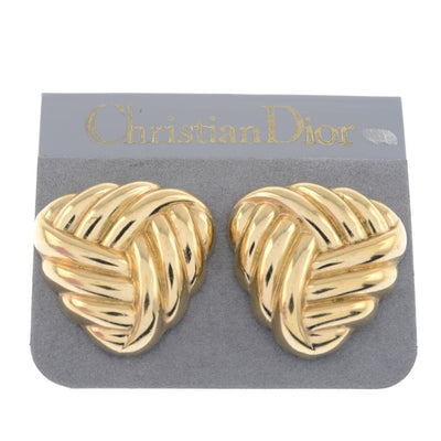 Vintage Christian Dior Love Knot Clip On Earrings