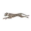 A Vintage Silver Panther Brooch
