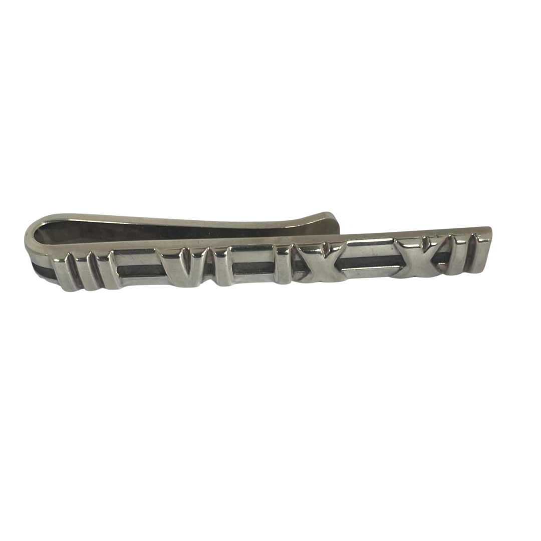 Vintage Tiffany & Co. Sterling Silver Atlas Tie Bar