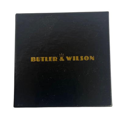 Rare Vintage Butler & Wilson Cat in Teacup Brooch