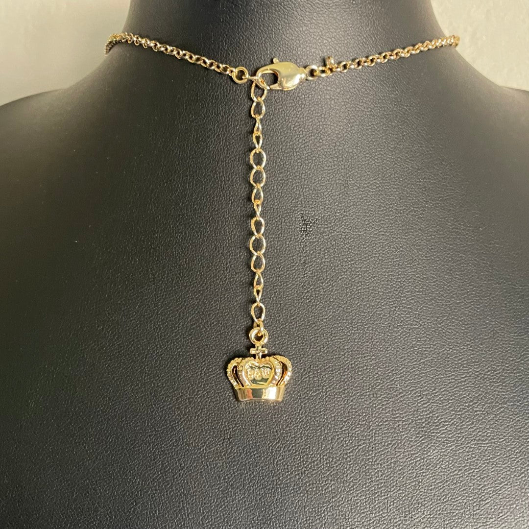 A Vintage Butler & Wilson Dog and Paws Necklace