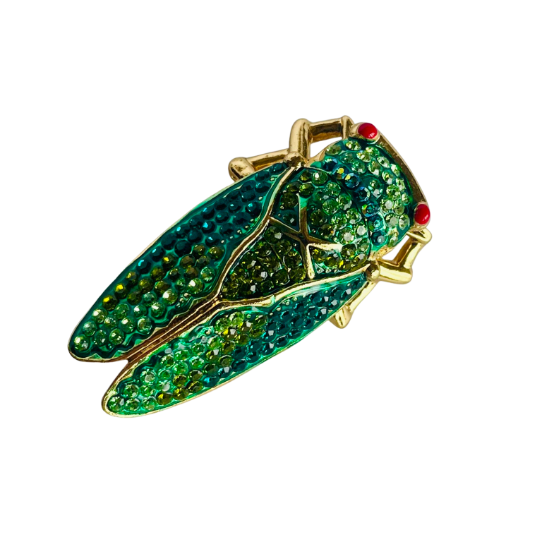 Butler & Wilson Cicada Brooch