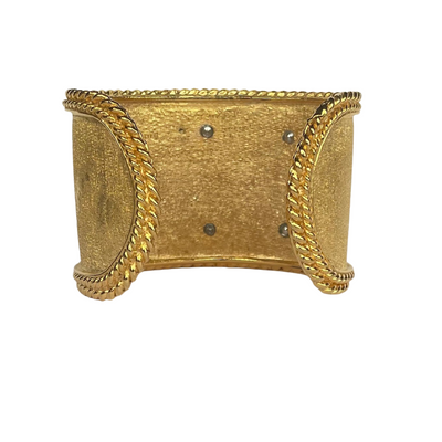 Vintage Butler & Wilson Wide Cuff Bangle Bracelet