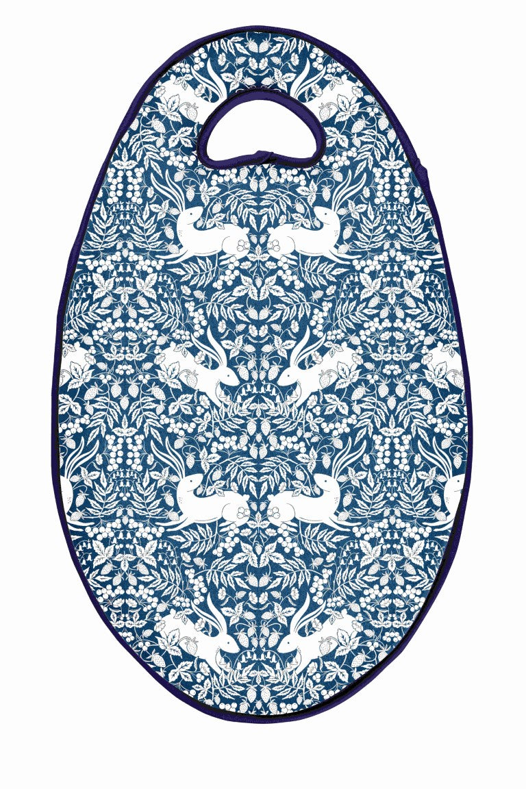 Garden Kneeler - Rabbits and Berries