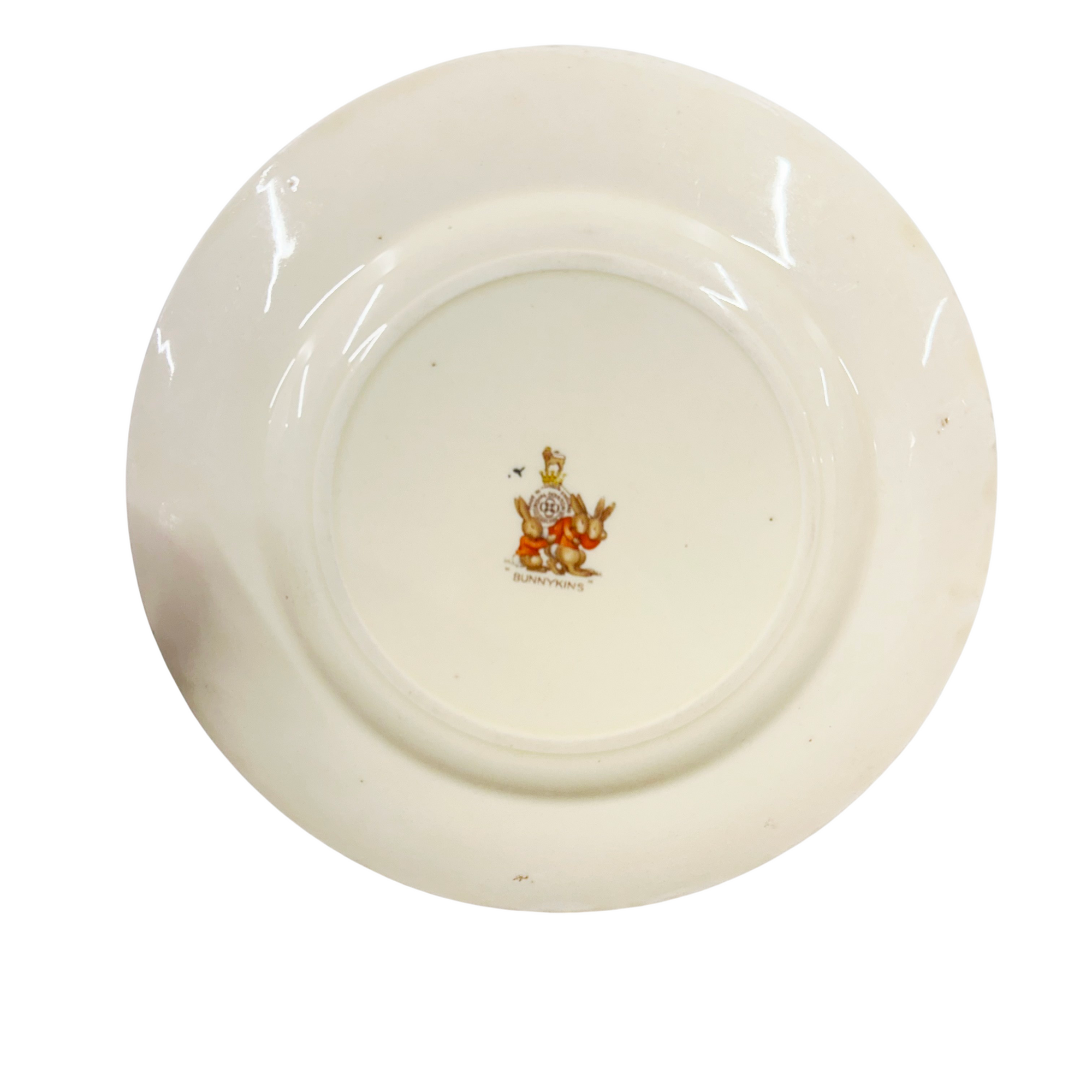 A Rare Vintage Bunnykins Plate, Wedding