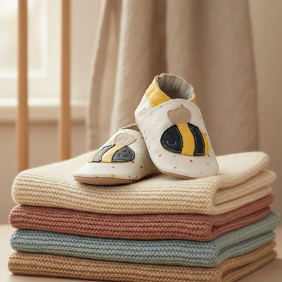Baby Shoes - Busy Bee