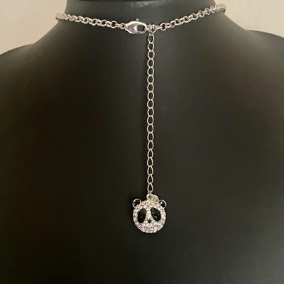 Vintage Butler & Wilson Panda Chain Necklace