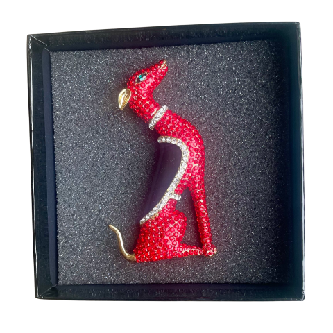 Butler & Wilson Greyhound Brooch